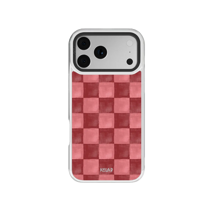 Canyon Clay | Red Checkered iPhone Case