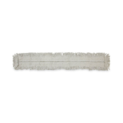 Boardwalk Disposable Dust Mop Head, Cotton, Cut-End, 60w x 5d