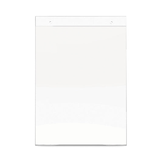 deflecto Classic Image Wall Sign Holder, 8.5 x 11, Clear Frame, 12/Pack