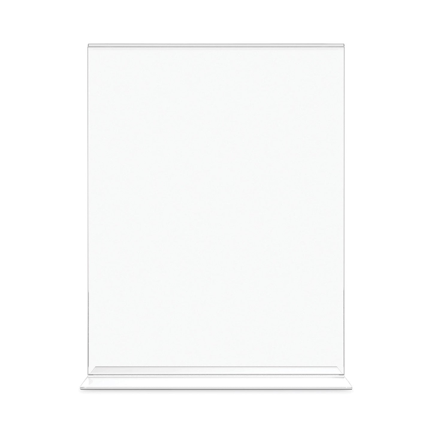 deflecto Classic Image Stand-Up Double-Sided Sign Holder, 8.5 x 11, 12/Pack