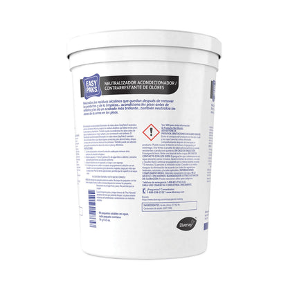Easy Paks Neutralizer Conditioner/Odor Counteractant, 0.5 oz Packet, 90/Tub, 2 Tubs/Carton