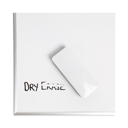 U Brands Side Magnetic Dry Erase Board Eraser, 5" x 2" x 1"