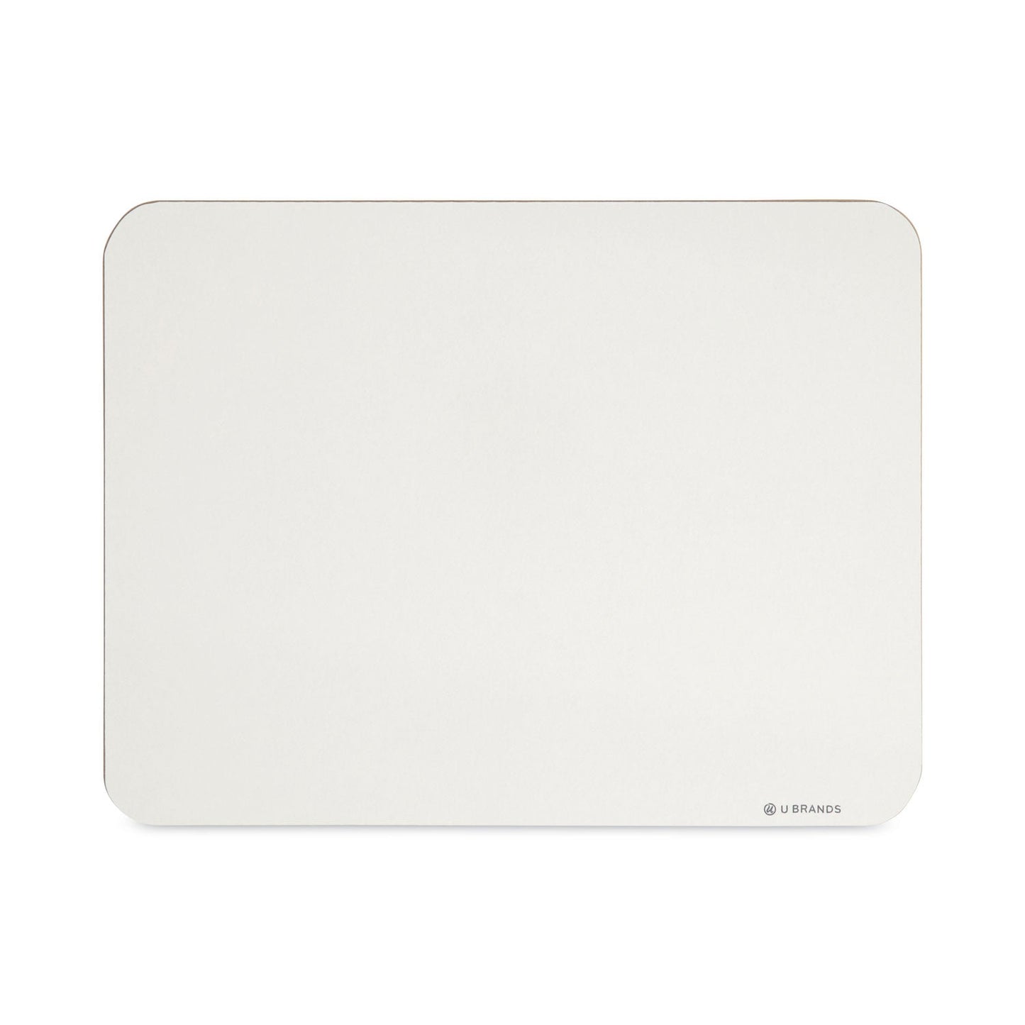 U Brands Single-Sided Dry Erase Lap Board, 12 x 9, White Surface, 6/Pack