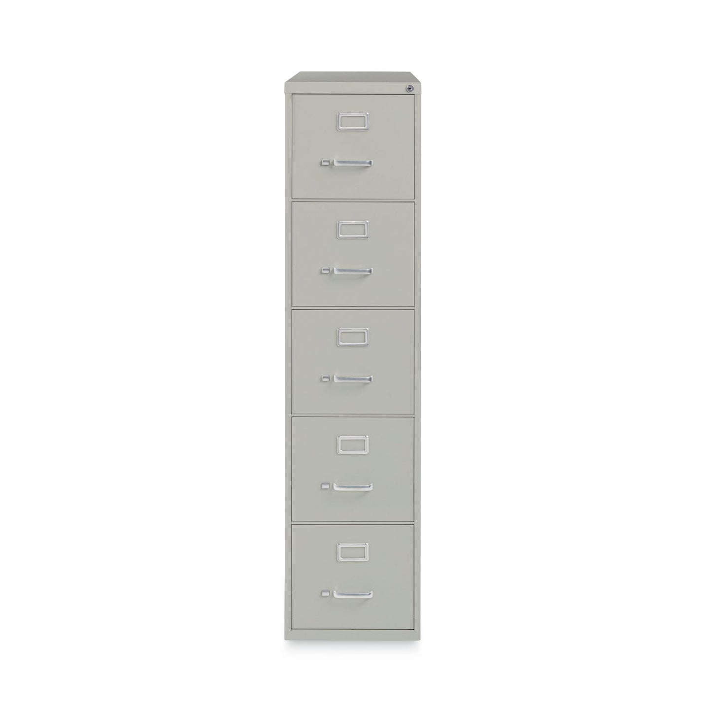 Hirsh Industries Vertical Letter File Cabinet, 4 Letter-Size File Drawers, Light Gray, 15 x 26.5 x 61.37