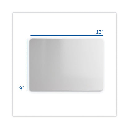 Flipside Dry Erase Board, 12 x 9, White, 24/Pack