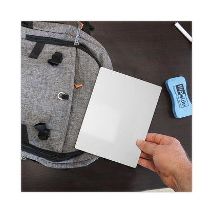 Flipside Dry Erase Board, 9 x 7, White, 12/Pack
