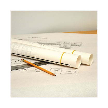 Alliance Pale Crepe Gold Rubber Bands, Size 33, 0.04" Gauge, Golden Crepe, 1 lb Box, 970/Box