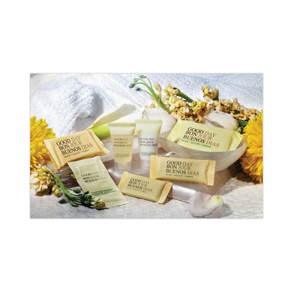 Good Day Unwrapped Amenity Bar Soap, Fresh Scent, # 1/2, 1,000/Carton