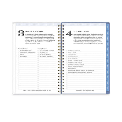 Blue Sky Day Designer Climbing Floral Blush Create-Your-Own Cover Weekly/Monthly Planner, 8 x 5, 12-Month (July-June): 2022-2023