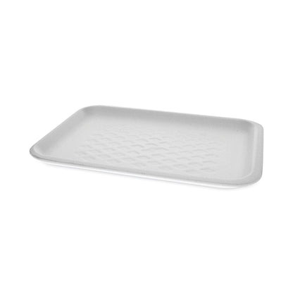 Pactiv Evergreen Supermarket Tray, #2S, 10.75 x 5.5 x 1.2, White, Foam, 500/Carton