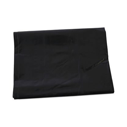 Boardwalk Linear Low Density Industrial Can Liners, 60 gal, 1.7 mil, 38 x 58, Black, 100/Carton