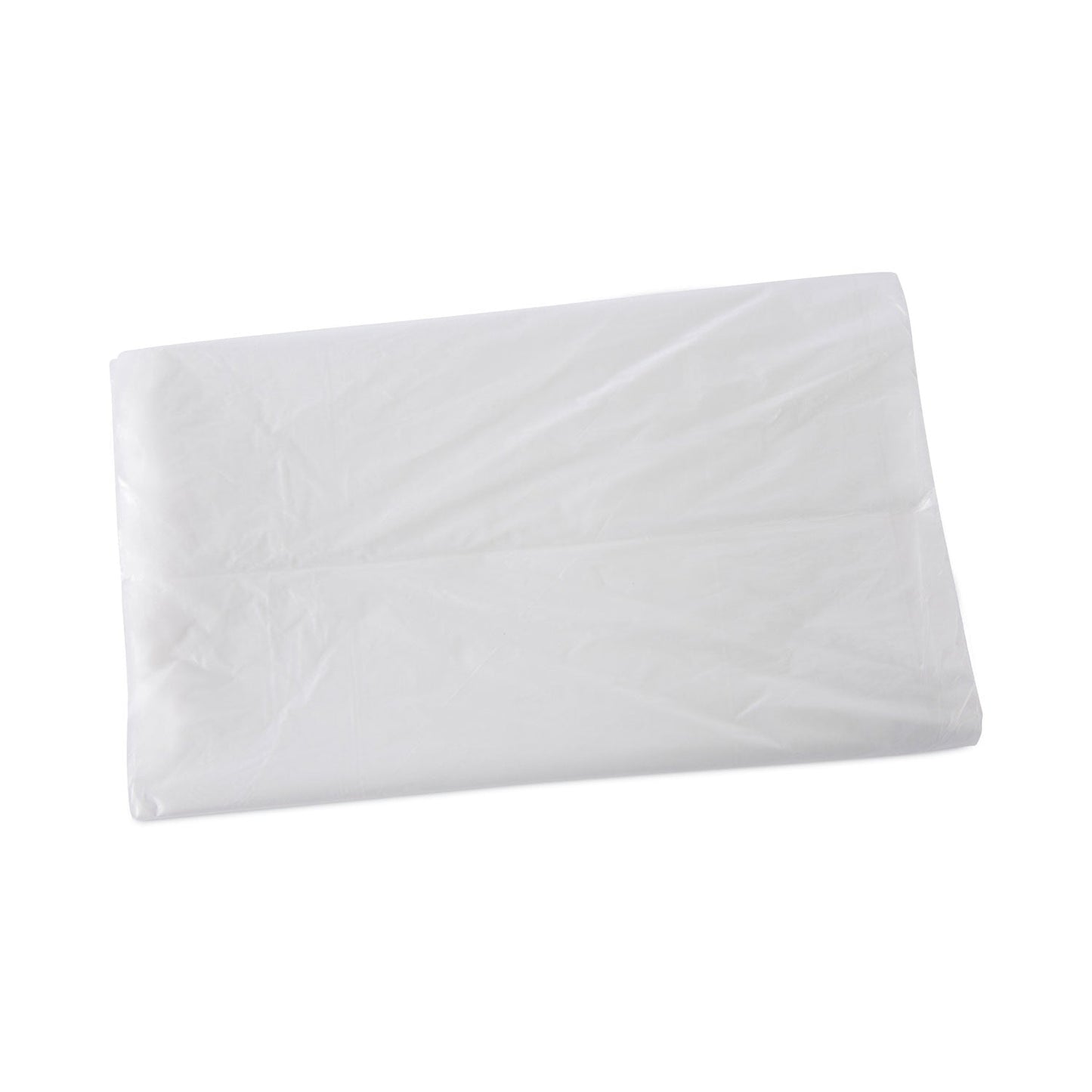 Boardwalk High Density Industrial Can Liners Flat Pack, 45 gal, 16 microns, 40 x 48, Natural, 200/Carton