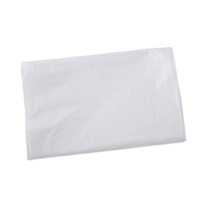 Boardwalk Linear Low Density Industrial Can Liners, 16 gal, 0.5 mil, 24 x 32, White, 500/Carton
