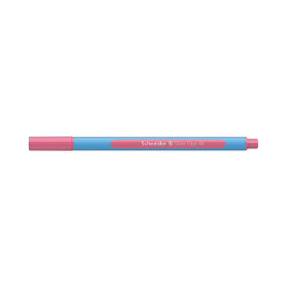 Schneider Slider Edge XB Pastel Ballpoint Pens with Convertible Case/Stand, Stick, Extra-Bold 1.4mm, Assorted Ink/Barrel Colors, 8/Set