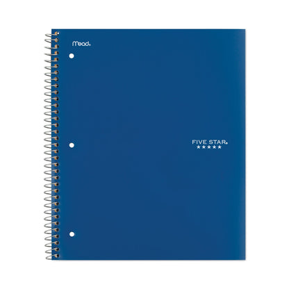 Five Star Wirebound Notebook, 1 Subject, Medium/College Rule, Randomly Assorted Covers, 11 x 8.5, 100 Sheets, 6/Pack