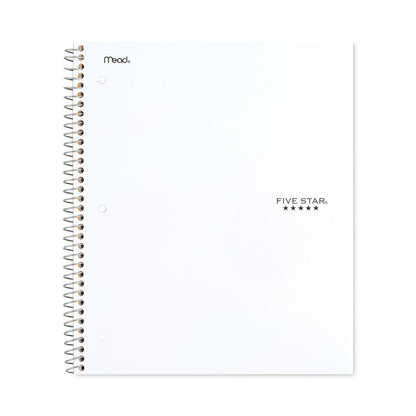 Five Star Wirebound Notebook, 1 Subject, Medium/College Rule, Randomly Assorted Covers, 11 x 8.5, 100 Sheets, 3/Pack