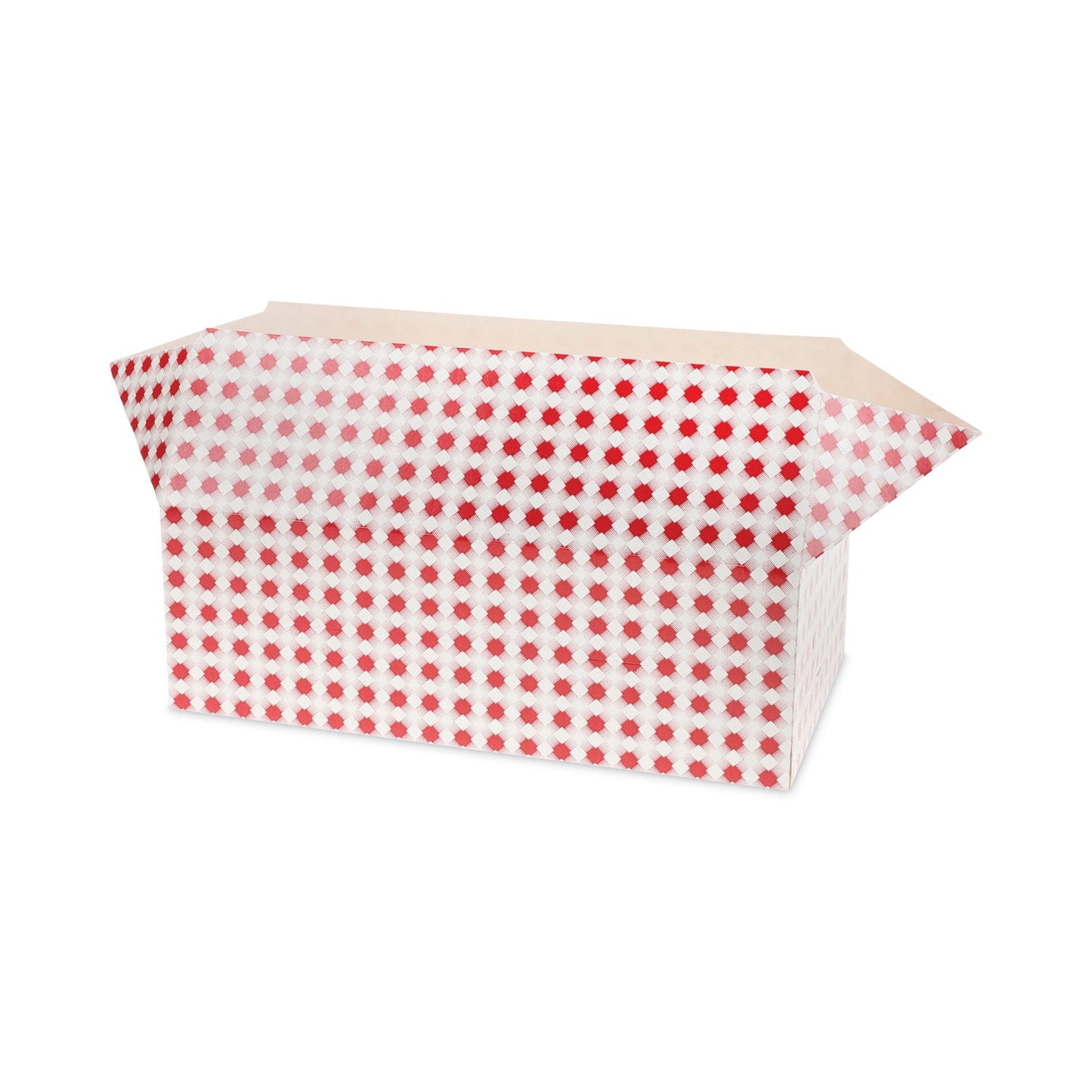 Pactiv Evergreen Paperboard Box, Medium Dinner Box, 9 x 5 x 4.5, Basketweave, Paper, 400/Carton