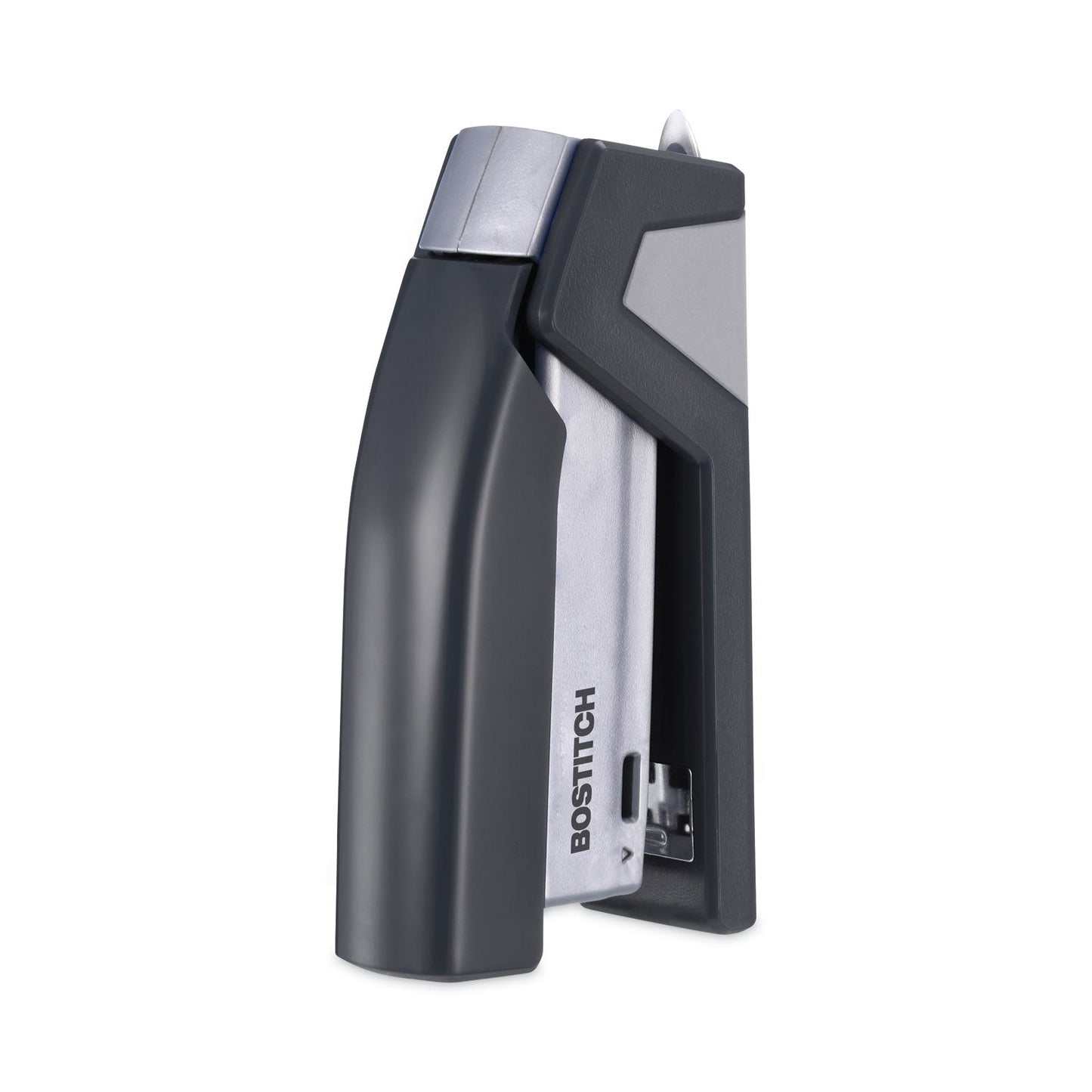 Bostitch InJoy Spring-Powered Compact Stapler, 20-Sheet Capacity, Black