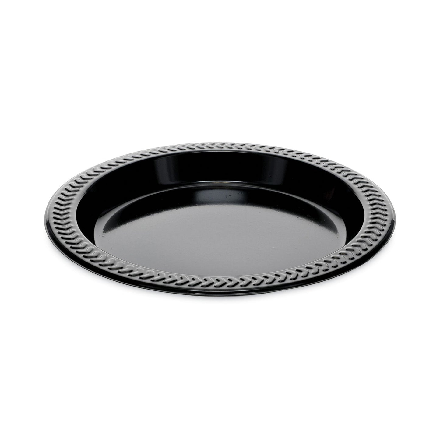 Pactiv Evergreen Prairieware Impact Plastic Dinnerware, Plate, 6" dia, Back, 1,000/Carton