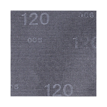 Boardwalk Sanding Screens, 20" Diameter, 120 Grit, Black, 10/Carton