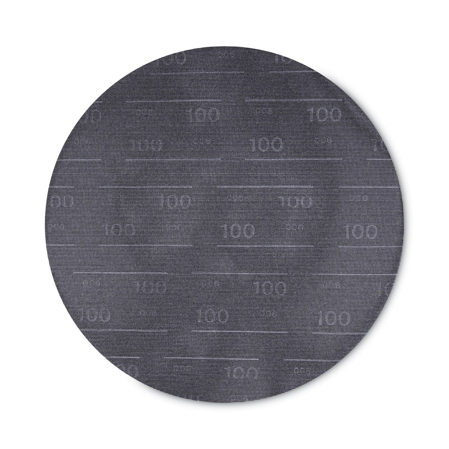 Boardwalk Sanding Screens, 20" Diameter, 100 Grit, Black, 10/Carton