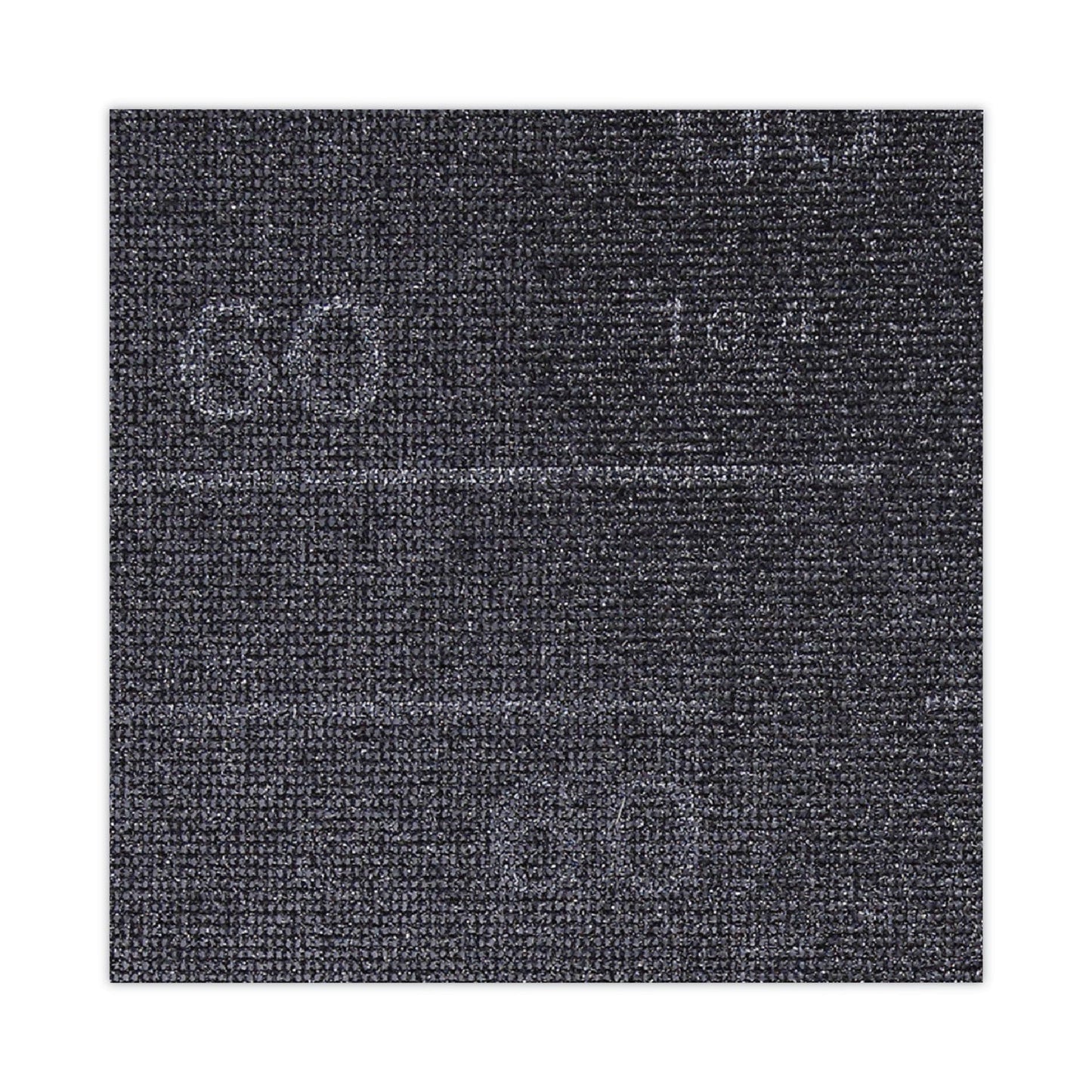 Boardwalk Sanding Screens, 20" Diameter, 60 Grit, Black, 10/Carton