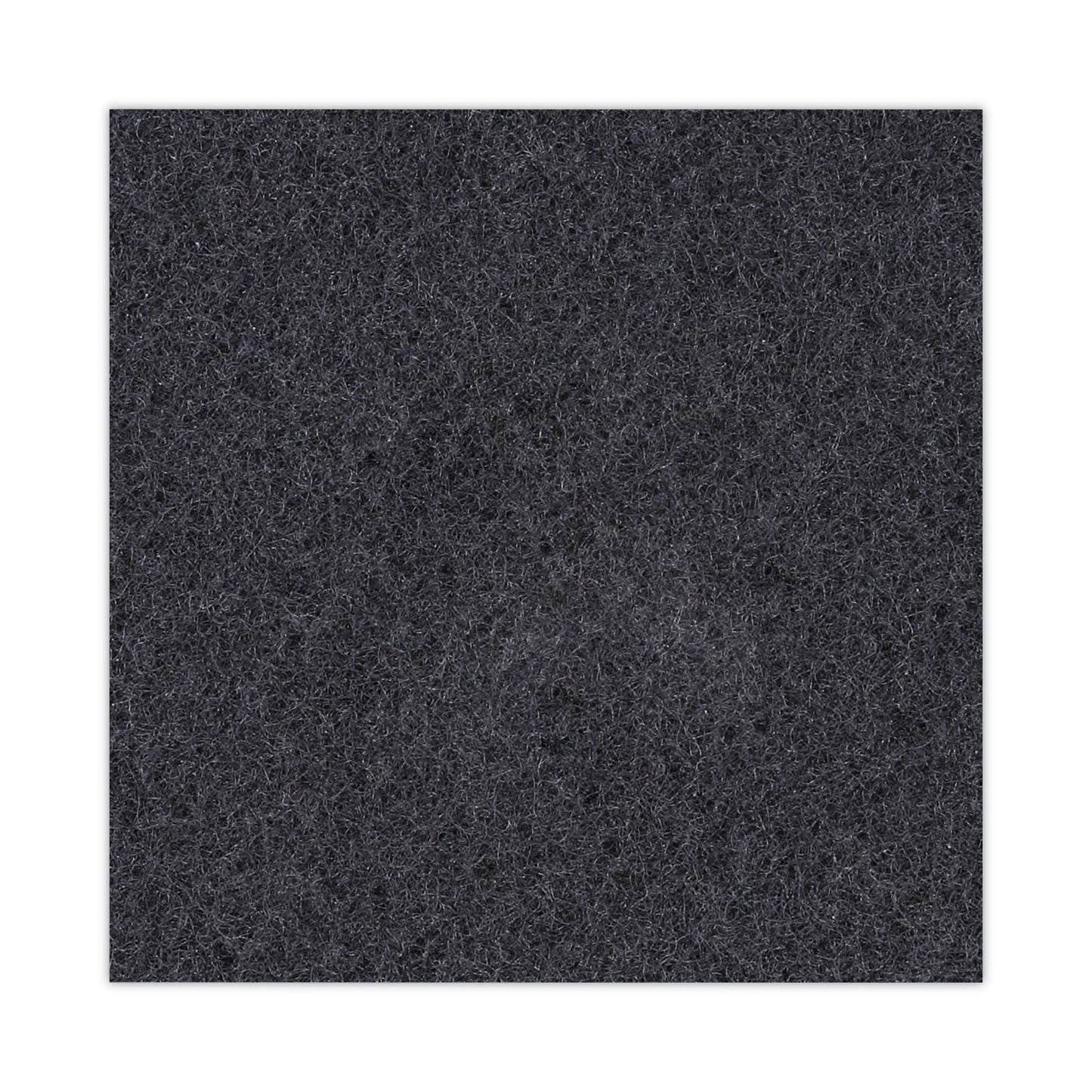 Boardwalk Stripping Floor Pads, 18" Diameter, Black, 5/Carton