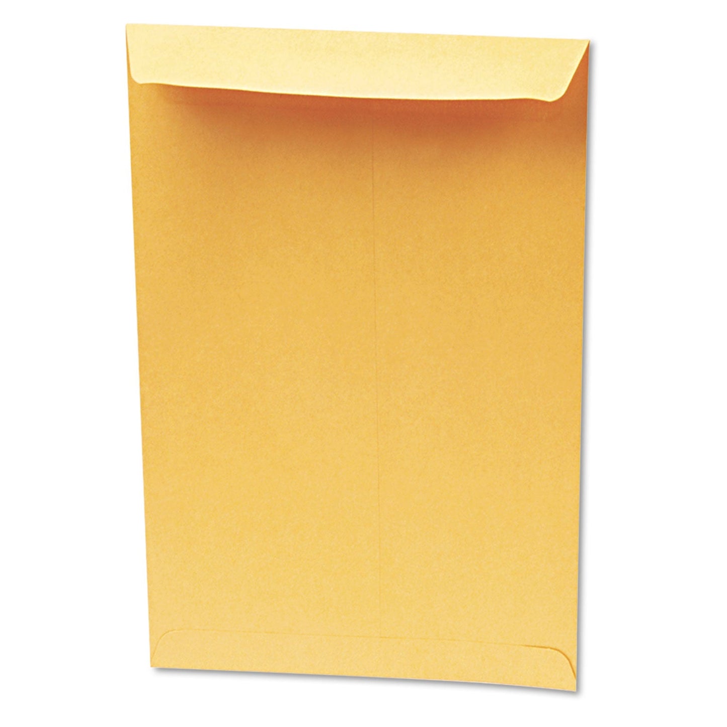 Quality Park Redi-Seal Catalog Envelope, #13 1/2, Cheese Blade Flap, Redi-Seal Adhesive Closure, 10 x 13, Brown Kraft, 100/Box