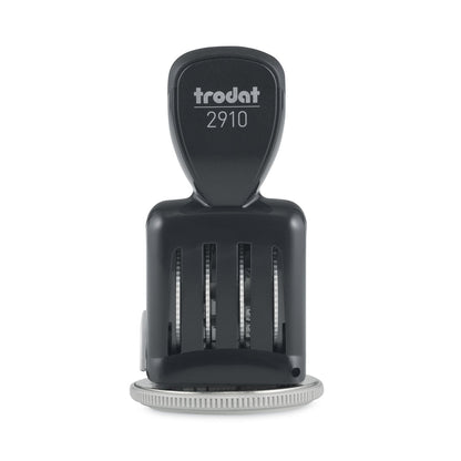 Trodat Time and Date Received Round Stamp, Conventional, 2" Diameter