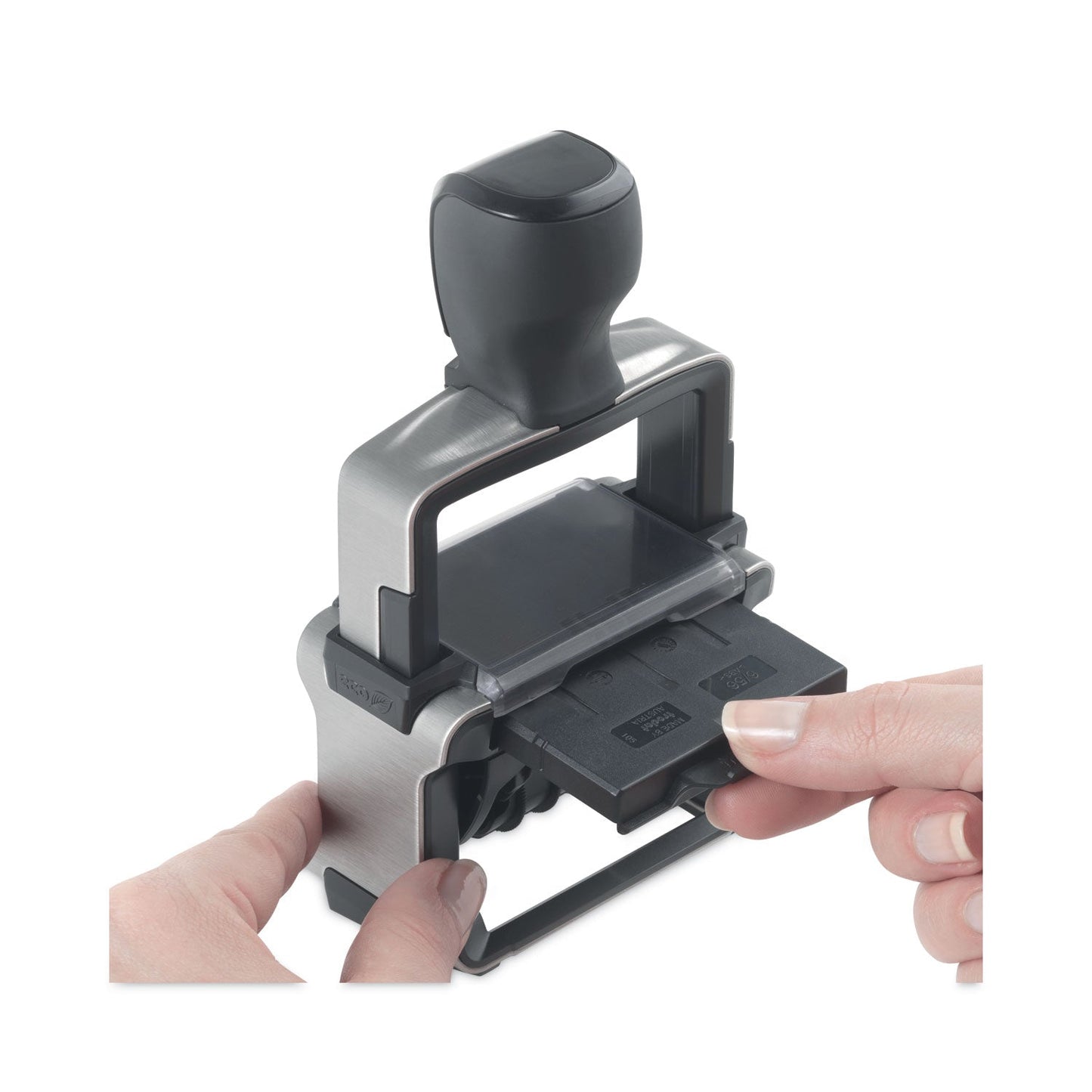 Trodat Professional Self-Inking Numberer, Ten Bands/Digits, Type Size: 2, Black