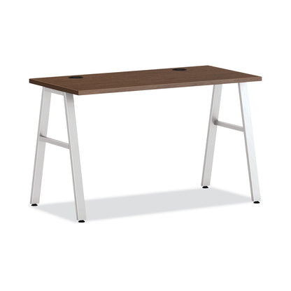 HON Mod Worksurface, Rectangular, 72w x 30d, Sepia Walnut