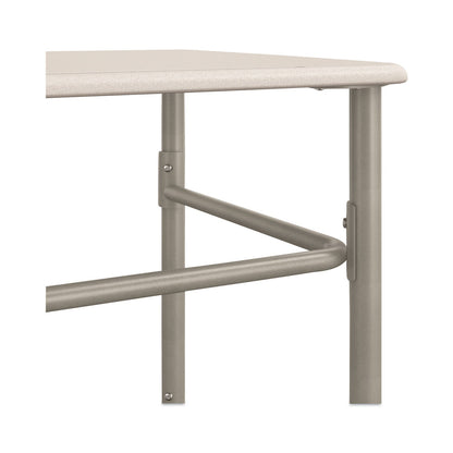 HON SmartLink Student Desk, Rectangle,  20" x 26" x 23" to 33", White, 2/Carton