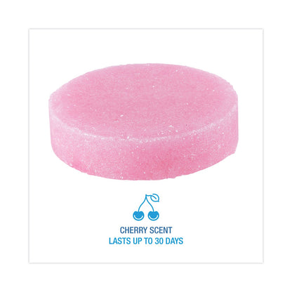 Boardwalk Urinal Para Deodorizer Blocks, Cherry Scent, 3 oz, 144/Carton