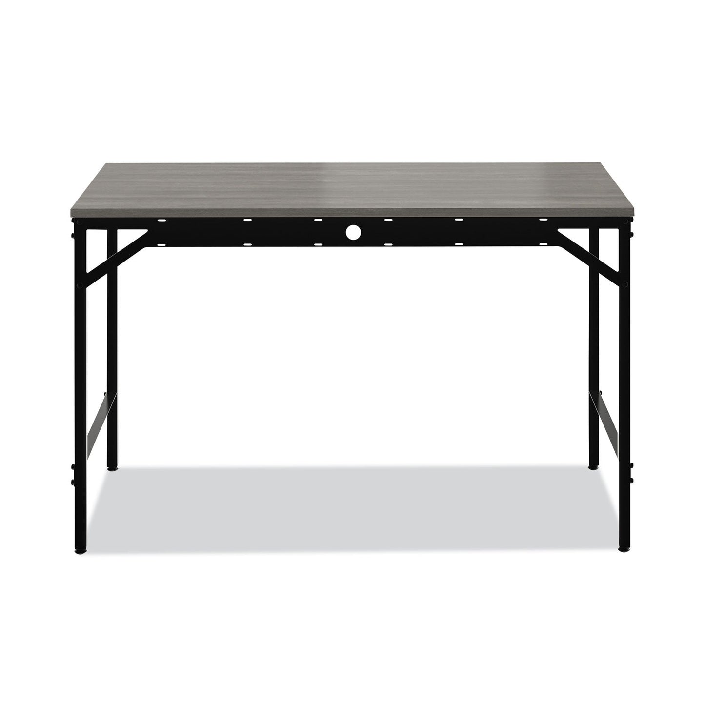 Safco Simple Work Desk, 45.5" x 23.5" x 29.5", Gray