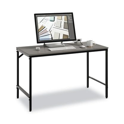 Safco Simple Work Desk, 45.5" x 23.5" x 29.5", Gray