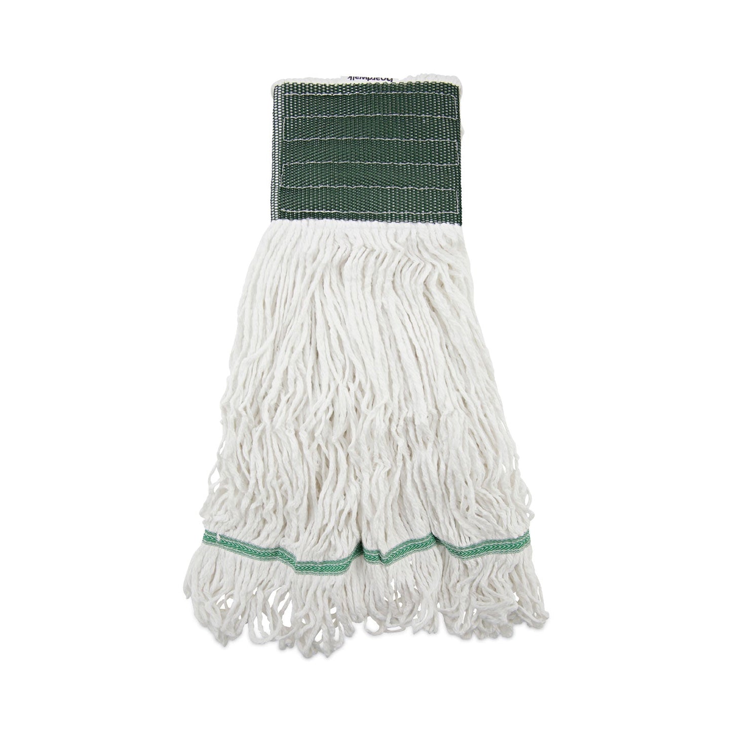 Boardwalk Loop End Rayon Mop Head, Rayon, Medium, 14 oz, White, Dozen