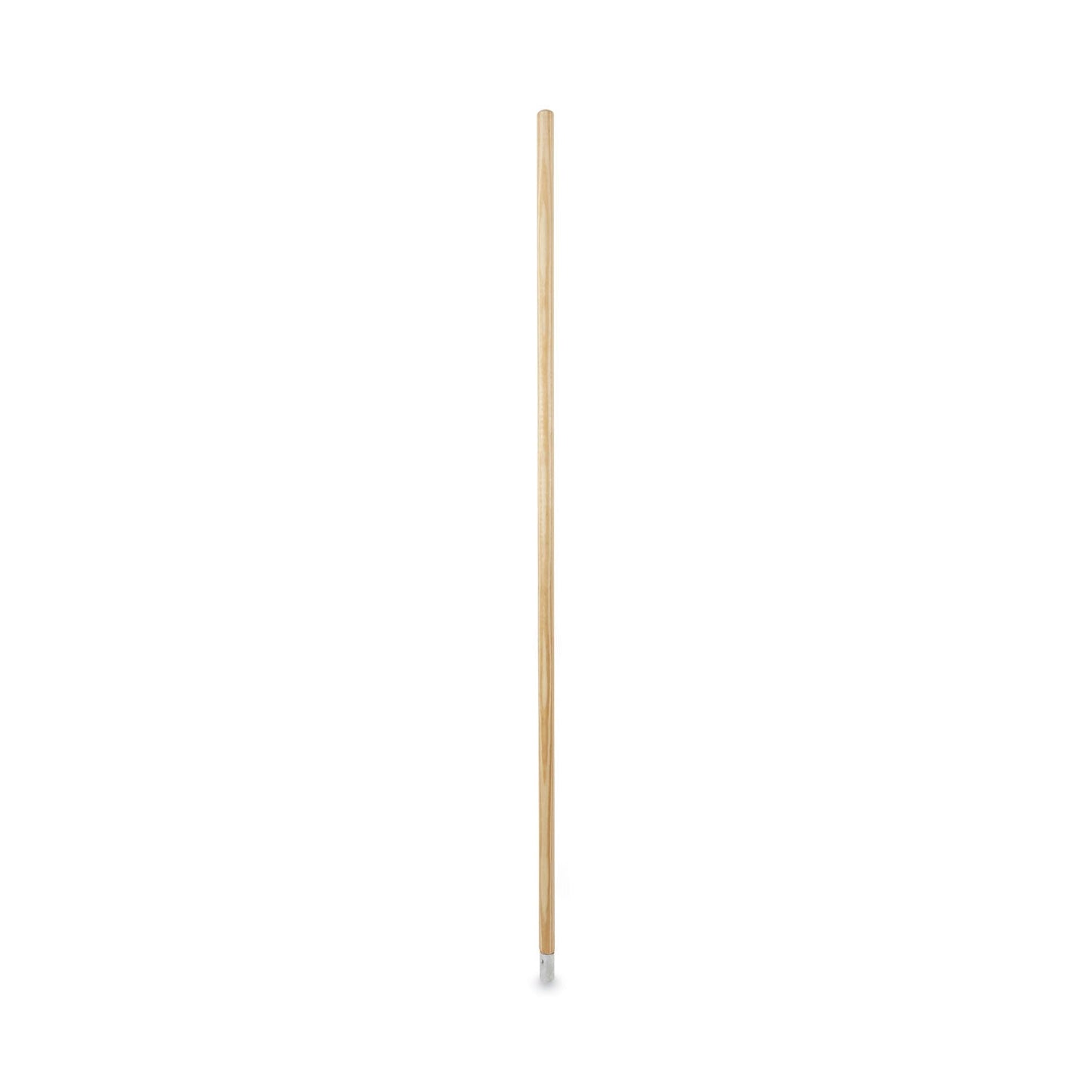 Boardwalk Lie-Flat Screw-In Mop Handle, Lacquered Wood, 1.13" dia x 54", Natural