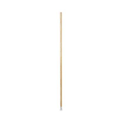 Boardwalk Lie-Flat Screw-In Mop Handle, Lacquered Wood, 1.13" dia x 54", Natural