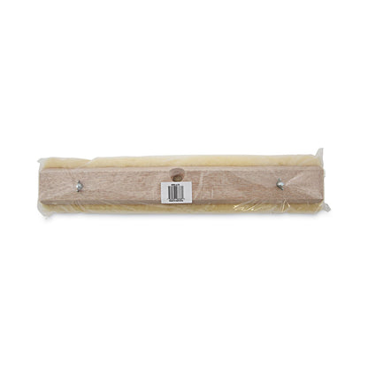 Boardwalk Mop Head, Finish Applicator, Lambswool, 18-Inch, White