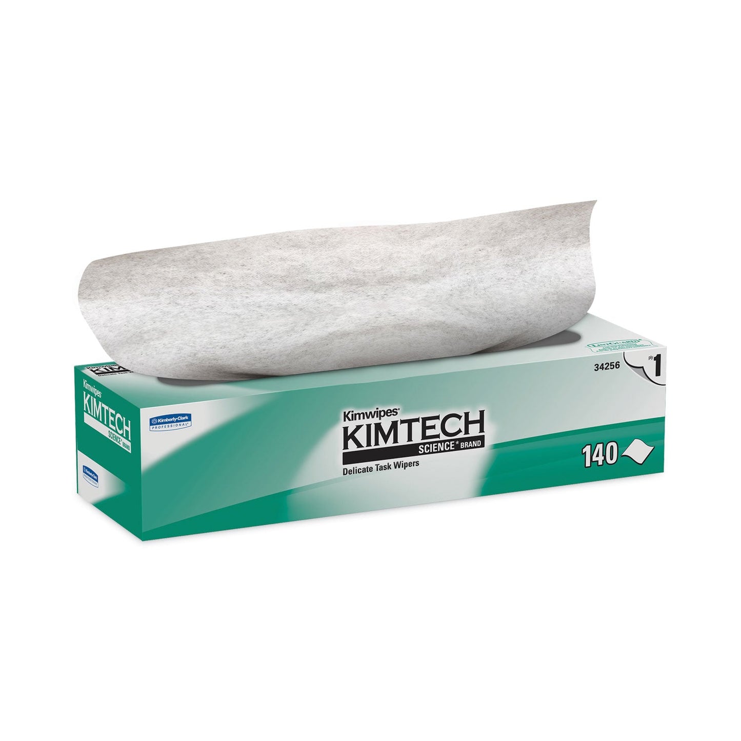 Kimtech Kimwipes Delicate Task Wipers, 1-Ply, 14.7 x 16.6, 144/Box, 15 Boxes/Carton