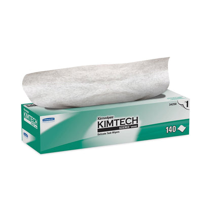Kimtech Kimwipes Delicate Task Wipers, 1-Ply, 14.7 x 16.6, 144/Box, 15 Boxes/Carton