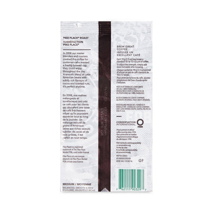 Starbucks Coffee, Pike Place, 2.7 oz Packet, 72/Carton