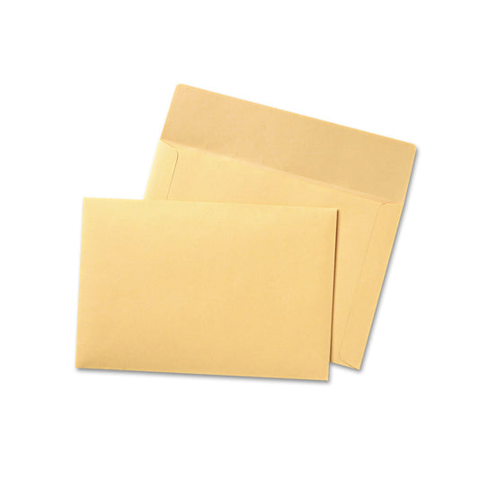 Quality Park Filing Envelopes, Letter Size, Cameo Buff, 100/Box