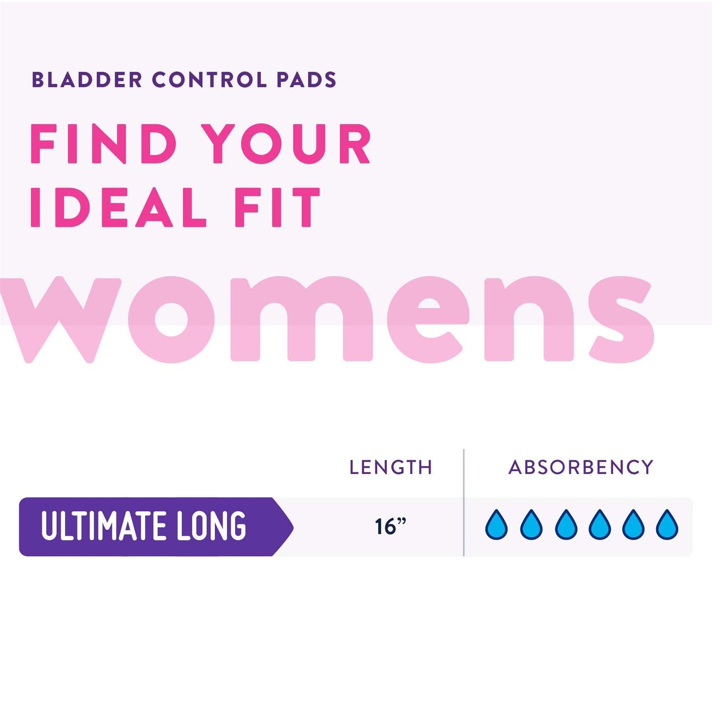 Prevail® Daily Pads Overnight Bladder Control Pad, 16-Inch Length PVX-120