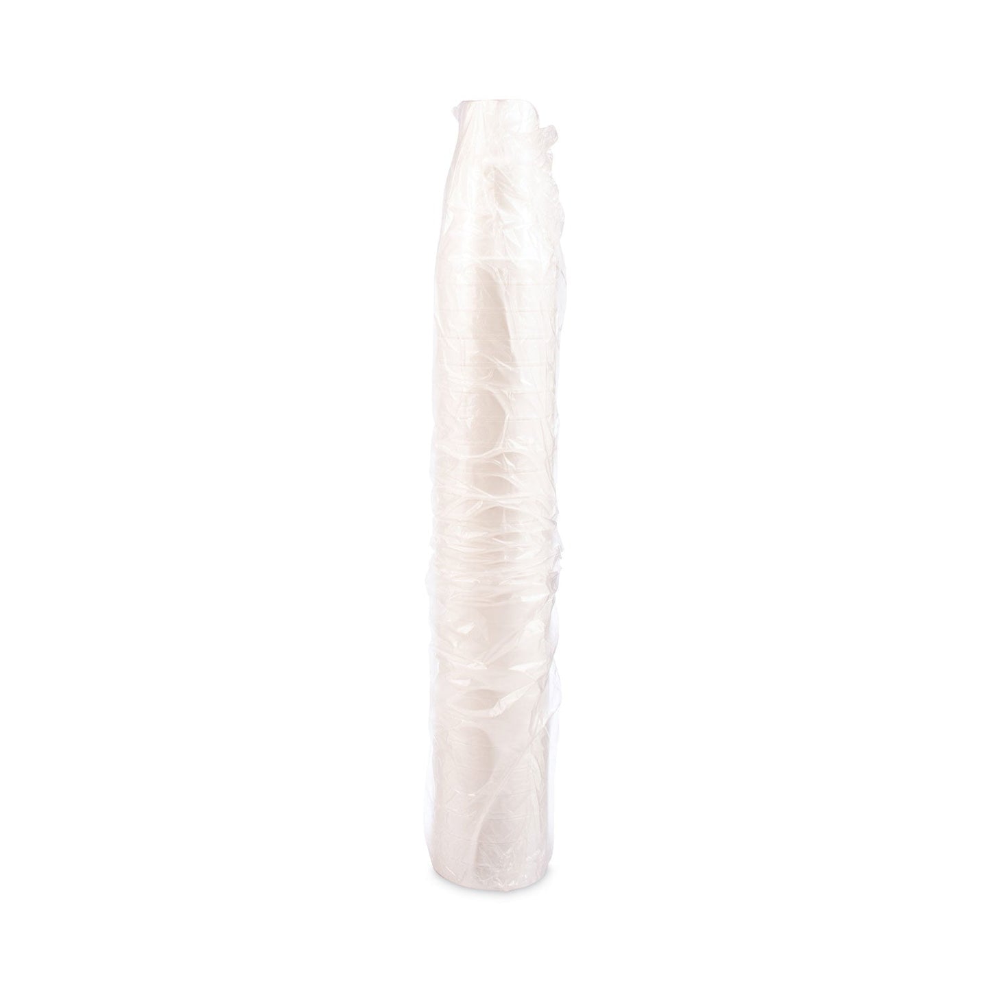 Dart Foam Drink Cups, 32 oz, Tapered Bottom, White, 25/Bag, 20 Bags/Carton
