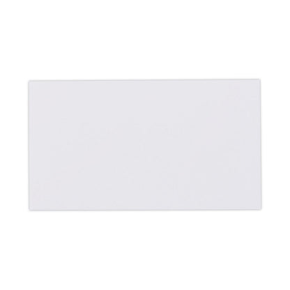 Universal Peel Seal Strip Security Tint Business Envelope, #6 3/4, Square Flap, Self-Adhesive Closure, 3.63 x 6.5, White, 100/Box