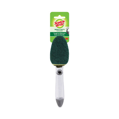 Scotch-Brite Soap-Dispensing Dishwand, 2.5 x 9.5, Yellow/Green