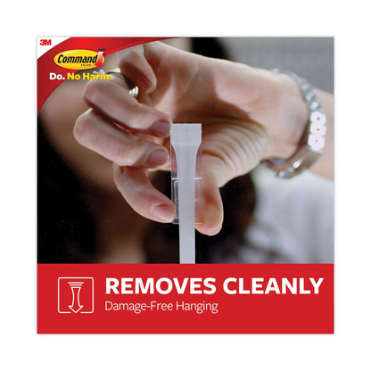 Command Spring Hook, 1 1/8w x 3/4d x 3h, White, 1 Hook/Pack