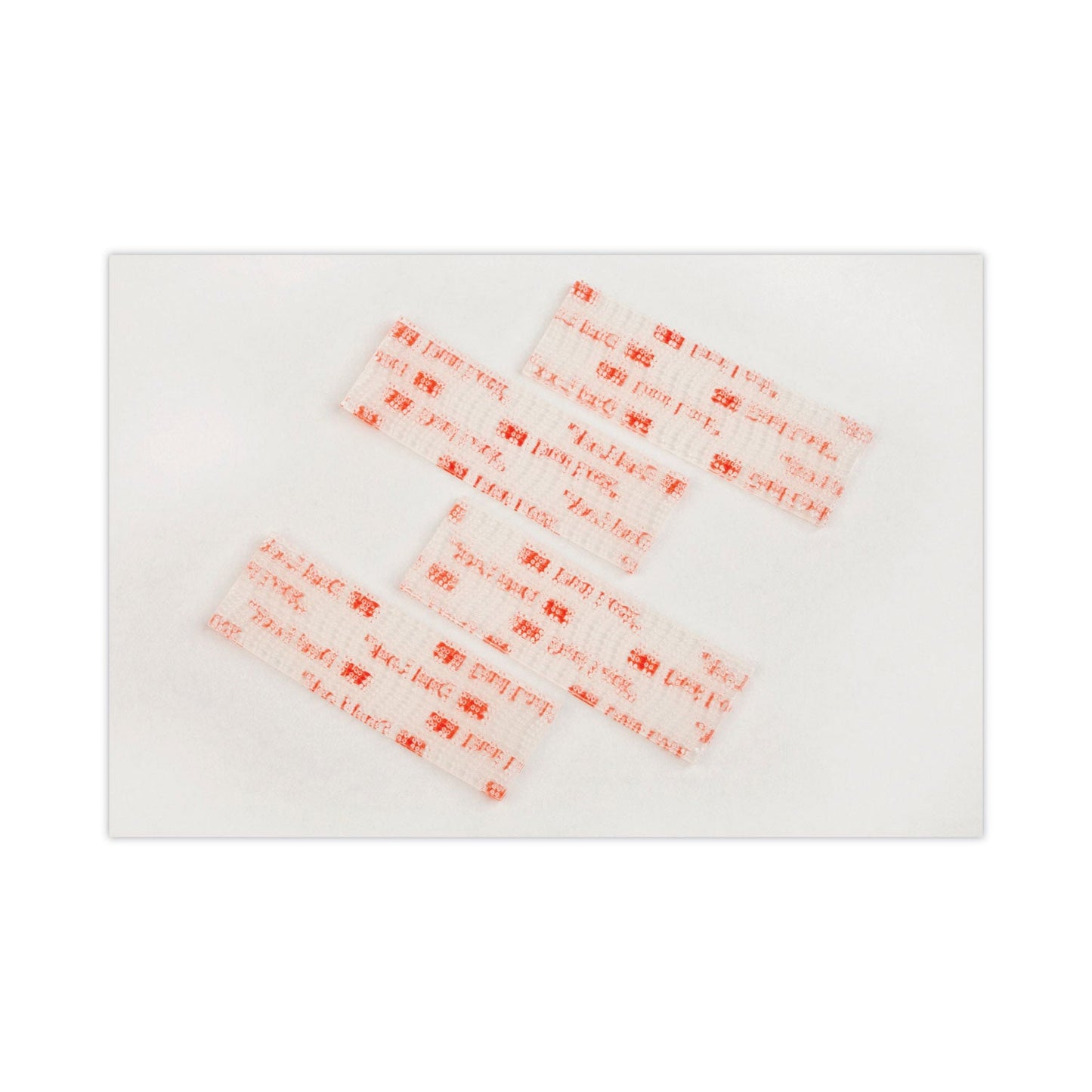 Scotch Extreme Fasteners, 1" x 3", Clear, 2/Pack