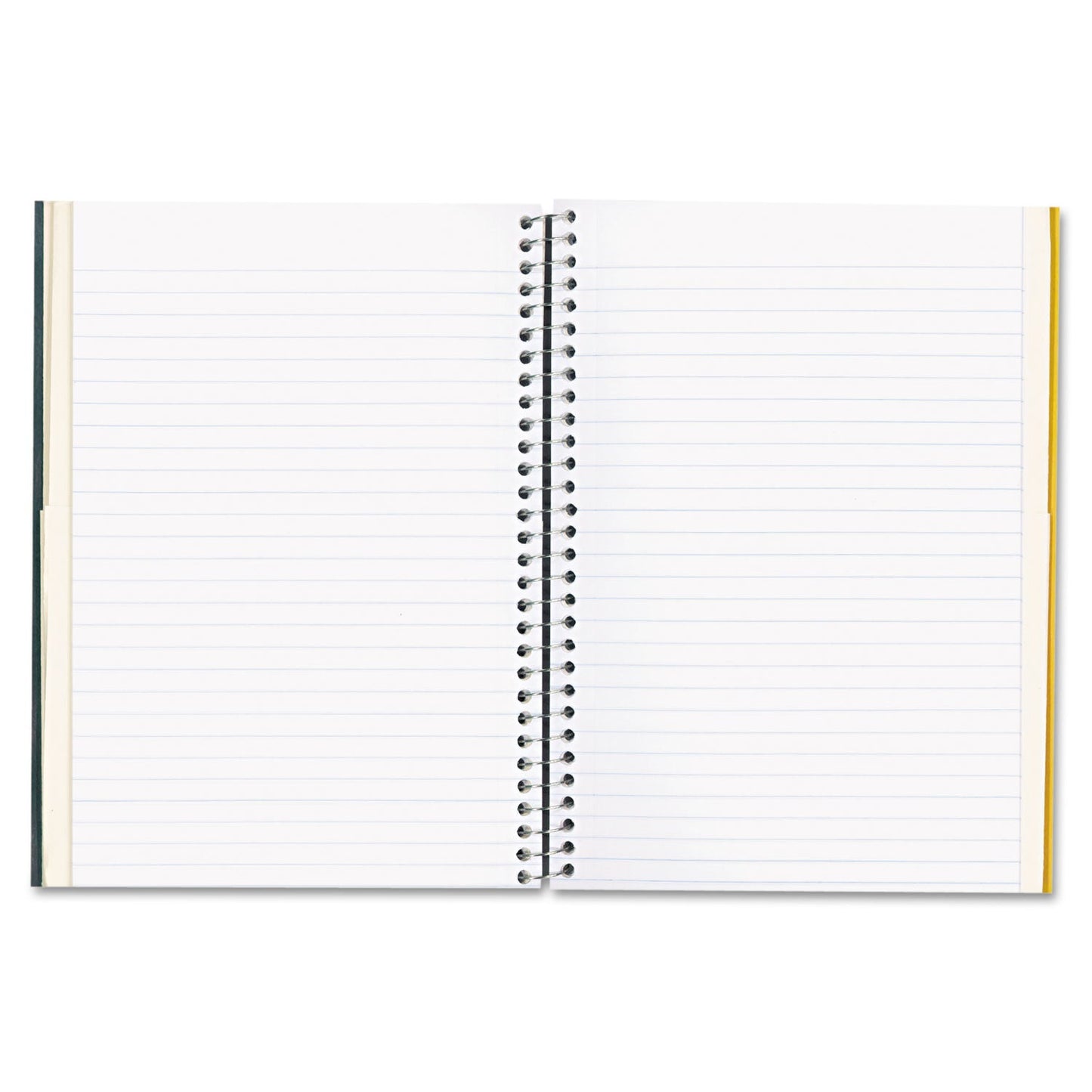 National Three-Subject Wirebound Notebook, Pocket Dividers, Medium/College Rule, Randomly Assorted Covers, 9.5 x 6.38, 120 Sheets